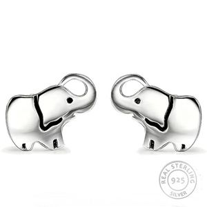 2/$30 Genuine 925 Sterling Silver Adorable Elephant Earrings